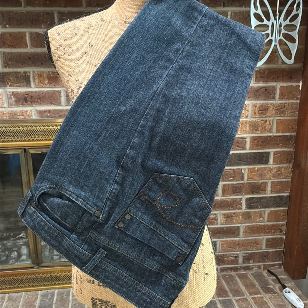 Blue  Jeans with Selvedge Detailing